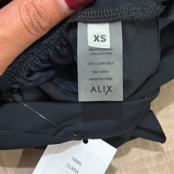 ALIX NYC Clara 100% Silk Bodysuit - Picture 8 of 10